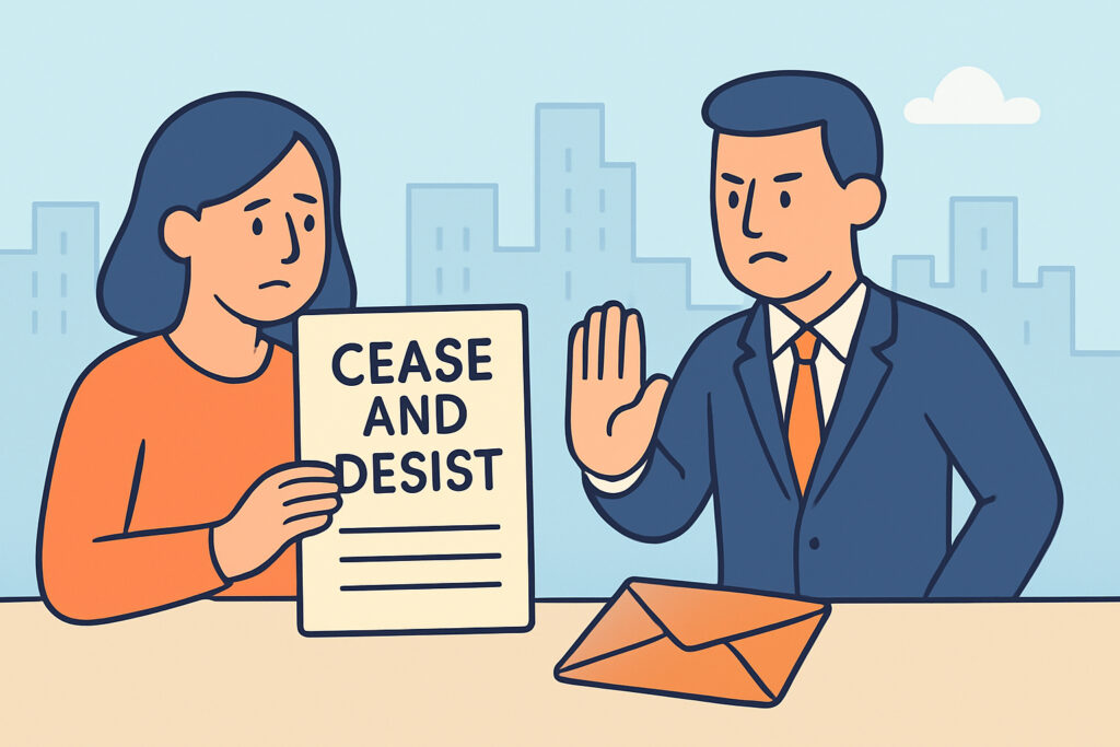 Cease and Desist Letters and When They Work