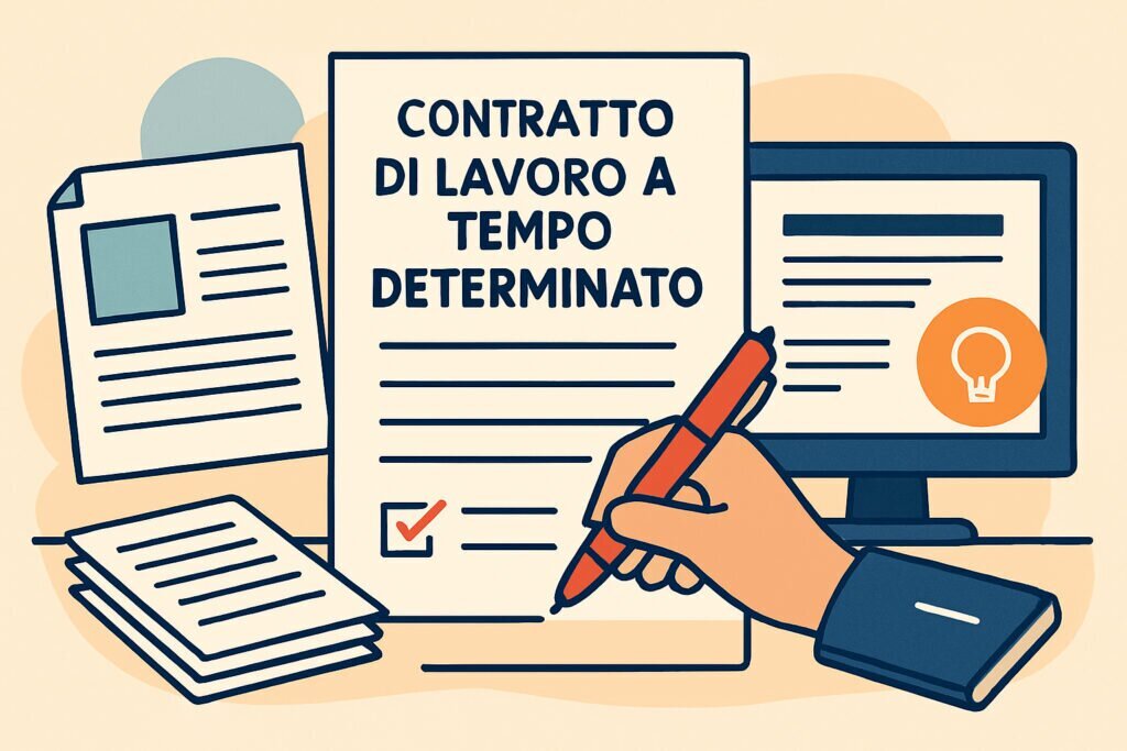 Contratto di lavoro a tempo determinato: modello e guida
