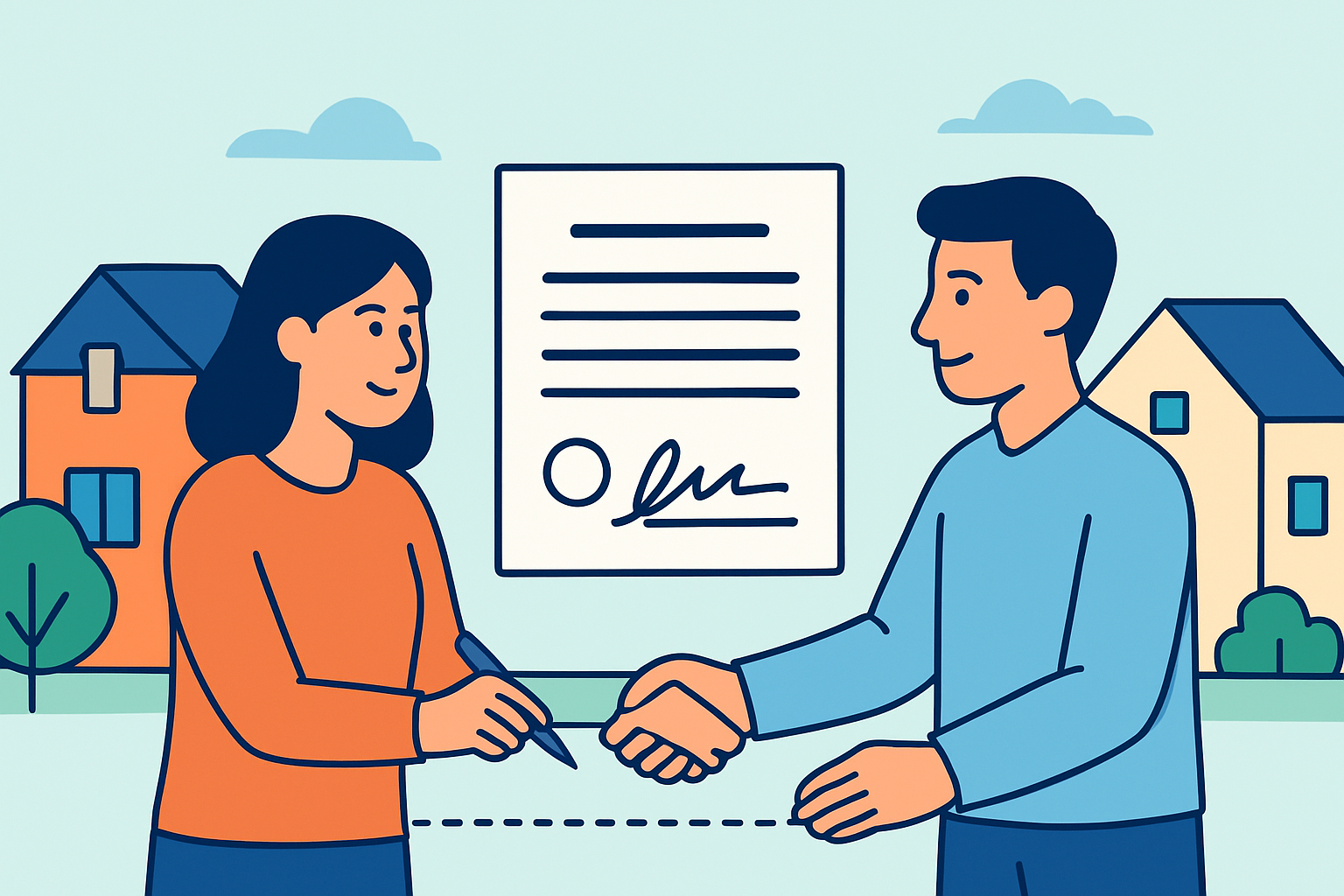 Easement Agreements Between Neighboring Properties