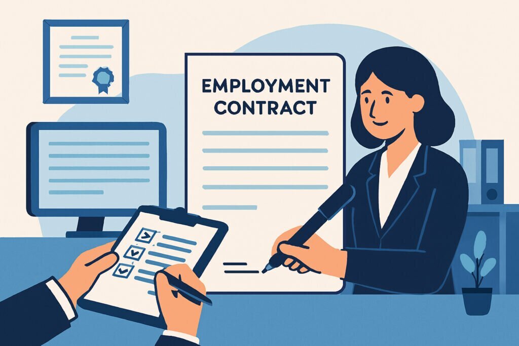 How to Write a Professional Employment Contract