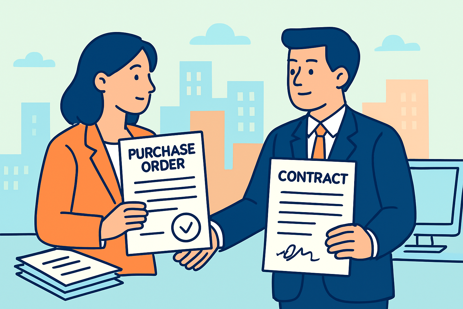 Purchase Orders Versus Contracts in Commercial Deals