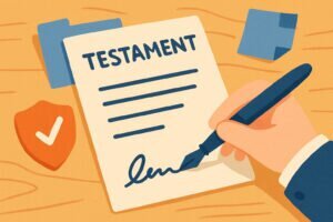 Testament selbst schreiben: Was muss rein?