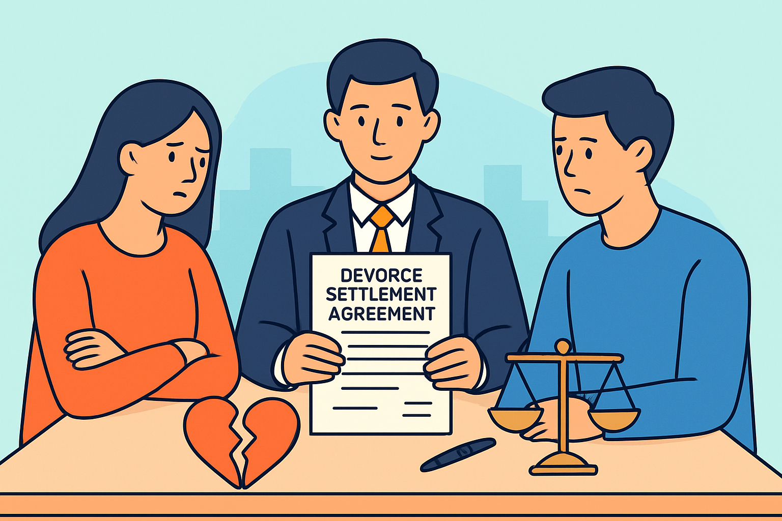 Understanding Divorce Settlement Agreement Terms