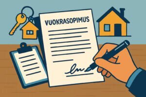 Vuokrasopimus asuntoon: täyttöohje ja tärkeät kohdat